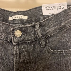 Women’s High Rise PacSun Dark Grey Jeans
